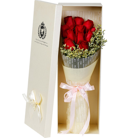 法式玫瑰花礼盒